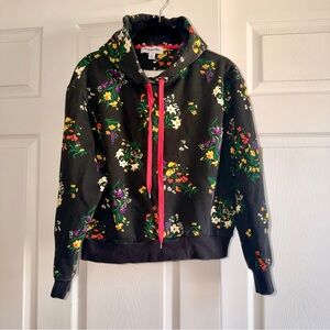 HIGHLINE COLLECTIVE Black Floral Hoodie